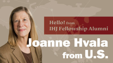 Hello! from IHJ Fellowship Alumni #3 “Effective Communication – Clear Message, Context and Nuances”